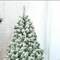 4 Ft Snow Flocked Artificial Christmas Tree with Hinged Branches and Metal Stand
